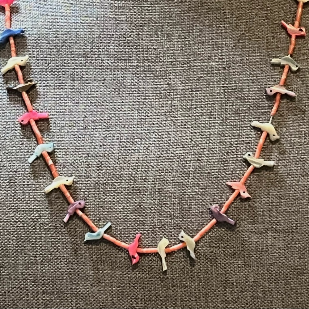 Vintage Zuni Fetish Necklace